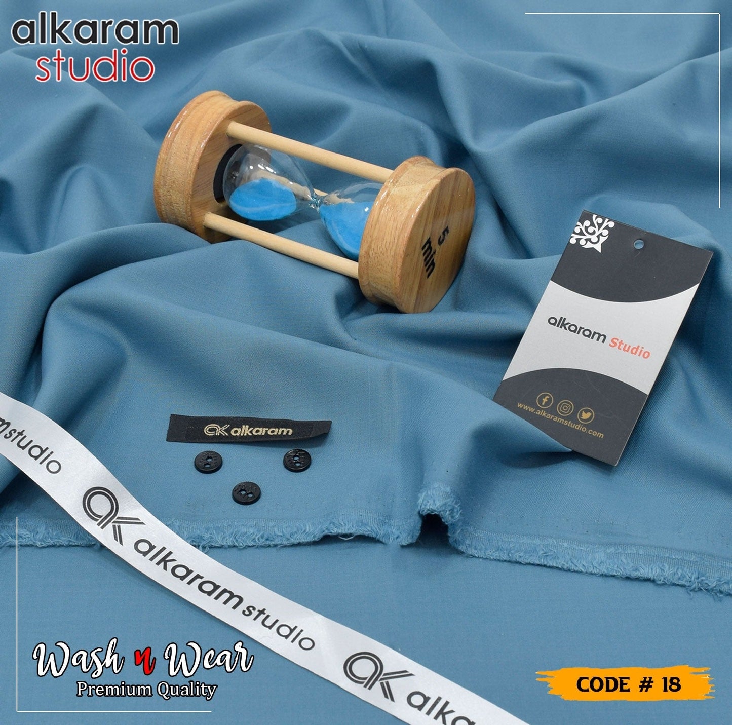 Al Karam pure wash & wear